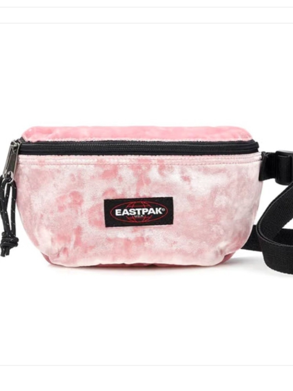 J Crew x Eastpak Pink Velvet Waist Bag NEW!